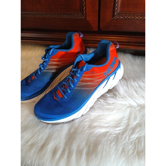 Hoka One One Clifton 6 Men's Size 11 Sneaker Imperial Blue 1102872-MRIB - Picture 1 of 13